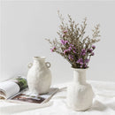 Nordic Ceramic Vase – Modern Decorative Vase for Living Room