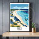 Affiche Perth | Wandposter Australien | Poster Australien