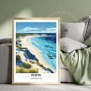 Affiche Perth | Wandposter Australien | Poster Australien