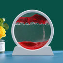 Round 3D Moving Sand Art – Circular Zen Desk Decor