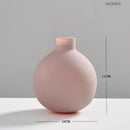 Modern Clear Glass Vase – Minimalist Flower Vase for Home