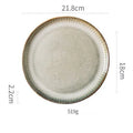 Japanese Ceramic Plates & Rice Bowl Set – Asian Tableware